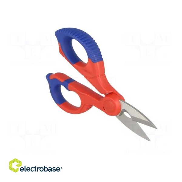 Scissors | for cables,electrical work | 155mm | Blade: about 56 HRC image 8