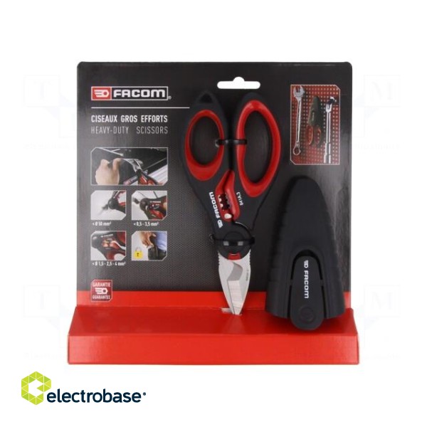 Scissors | for cables,electrical work | 160mm