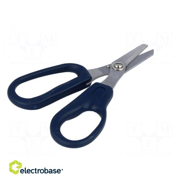 Scissors | for cutting fiber optics (glass fiber cables) | 150mm paveikslėlis 6