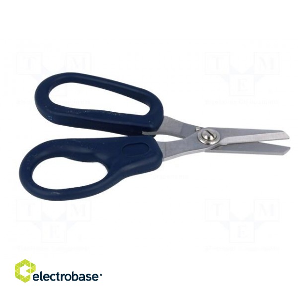 Scissors | for cutting fiber optics (glass fiber cables) | 150mm paveikslėlis 7