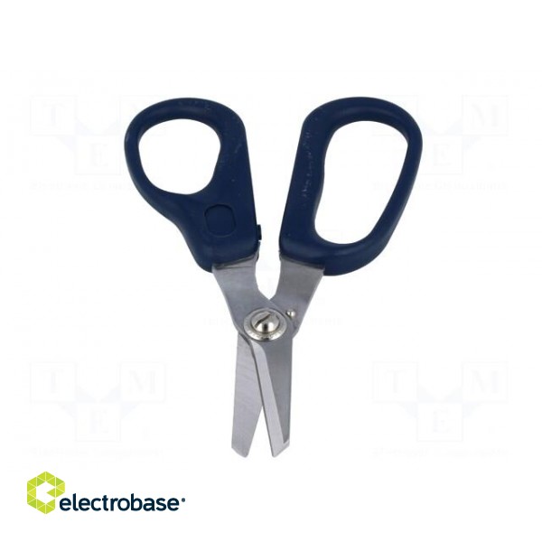 Scissors | for cutting fiber optics (glass fiber cables) | 150mm paveikslėlis 9