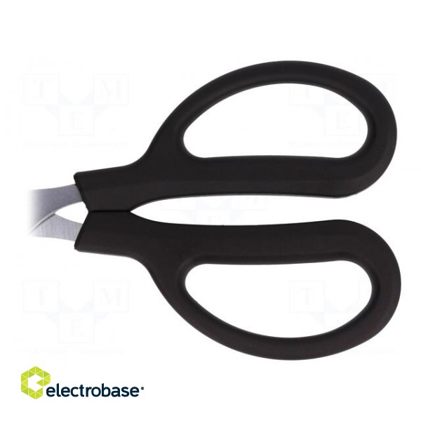 Scissors | for cutting fibre optics (glass fibre cables) фото 4