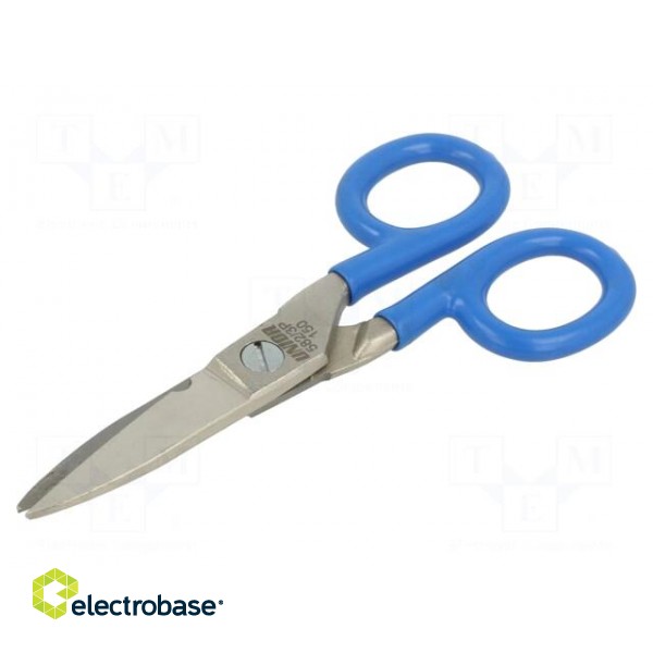 Scissors | for electricians | for cables | 150mm paveikslėlis 1
