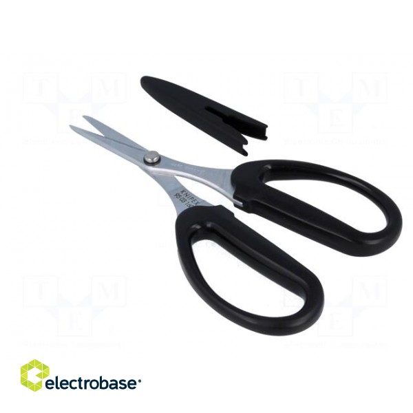 Scissors | for kevlar fibers cutting | 160mm image 4