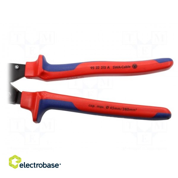 Cutters | 315mm | Tool material: steel фото 2