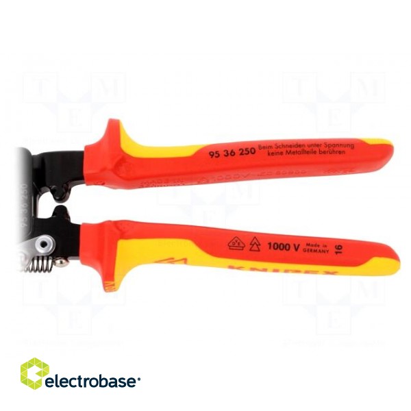 Cutters | L: 250mm | Tool material: steel | Conform to: EN 60900 image 4