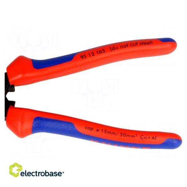 Cutters | side,cutting | without chamfer | 165mm | 1AWG÷0AWG image 5