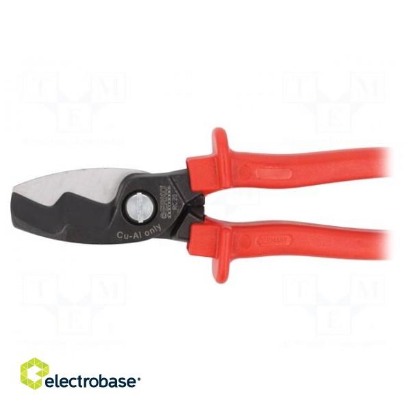 Cutters | without chamfer | 200mm | Application: for cables фото 3