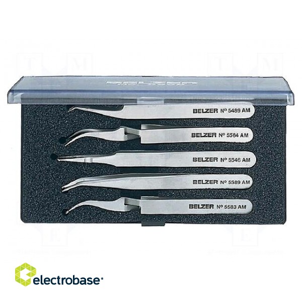 Kit: tweezers | Pcs: 5 | SMD