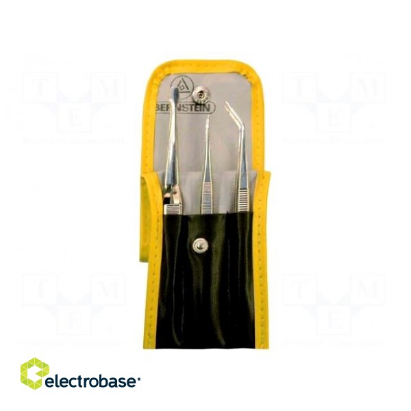 Kit: tweezers | Pcs: 3 | Package: case