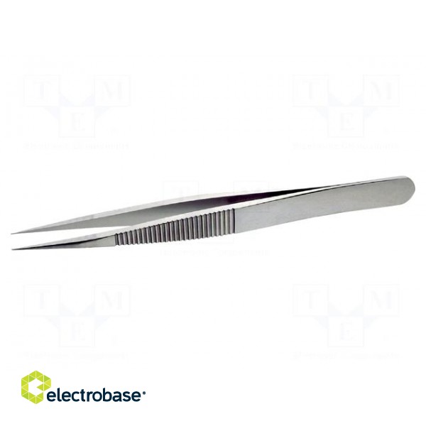 Tweezers | 110mm | Blade tip shape: sharp | non-magnetic