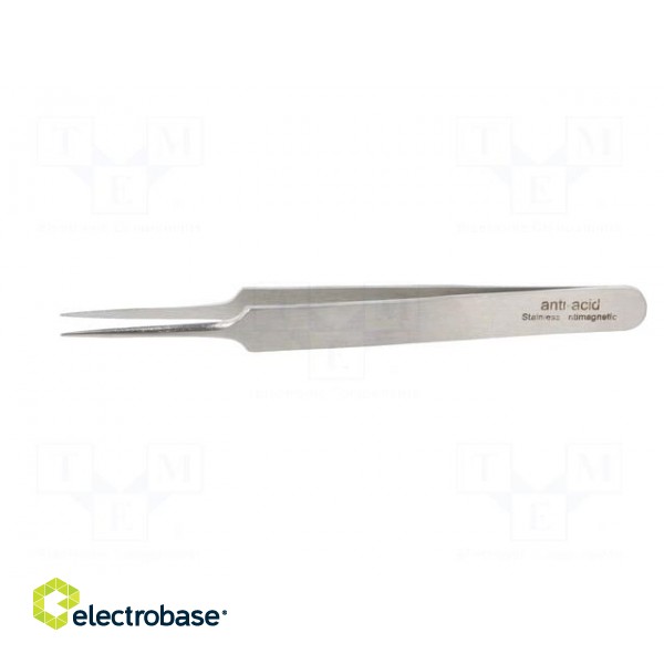 Tweezers | 110mm | Blade tip shape: sharp | universal image 3