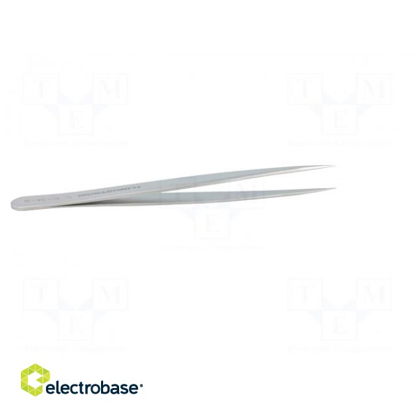 Tweezers | 110mm | Blades: narrowed | Blade tip shape: sharp image 7