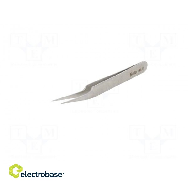 Tweezers | 115mm | Blades: curved | Blade tip shape: sharp | universal paveikslėlis 2