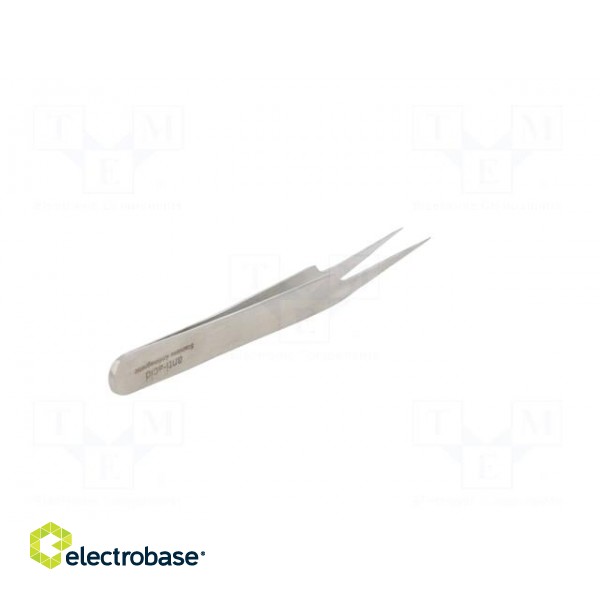 Tweezers | 115mm | Blades: curved | Blade tip shape: sharp | universal фото 6