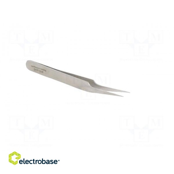 Tweezers | 115mm | Blades: curved | Blade tip shape: sharp | universal image 8