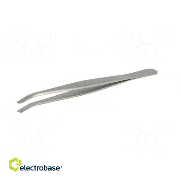 Tweezers | Tweezers len: 115mm | Blades: curved | Tipwidth: 3.5mm | SMD image 2