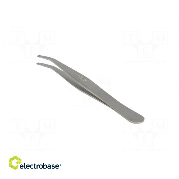 Tweezers | Tweezers len: 115mm | Blades: curved | Tipwidth: 3.5mm | SMD image 4
