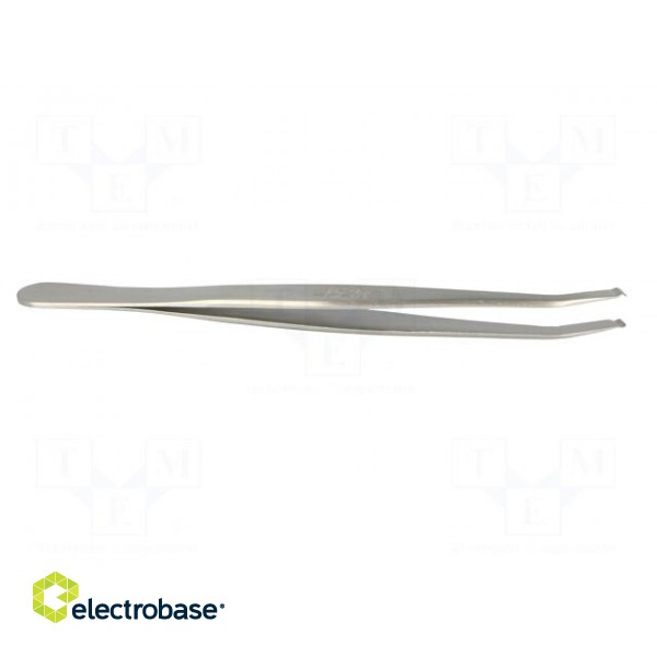 Tweezers | Tweezers len: 115mm | Blades: curved | Tipwidth: 3.5mm | SMD image 7