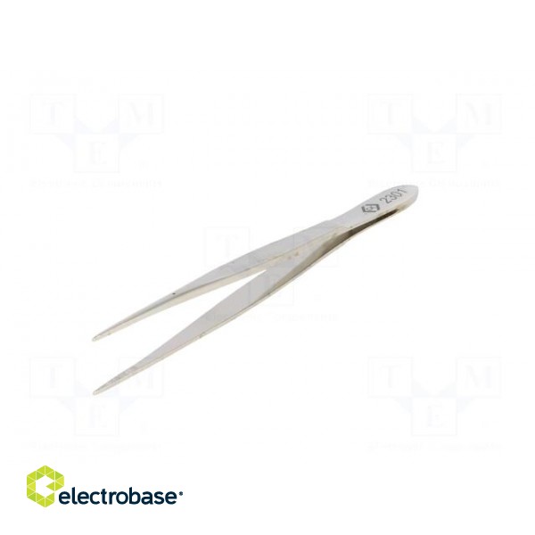 Tweezers | 115mm | Blades: narrow | Tipwidth: 1mm | 16g image 2