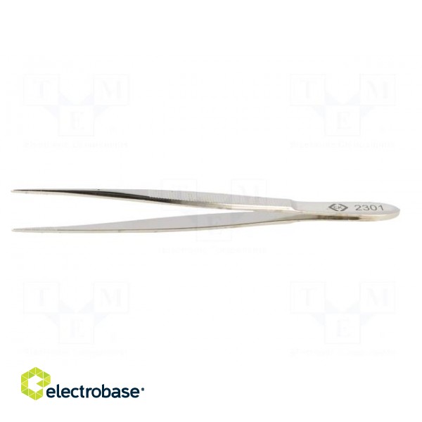 Tweezers | 115mm | Blades: narrow | Tipwidth: 1mm | 16g image 3