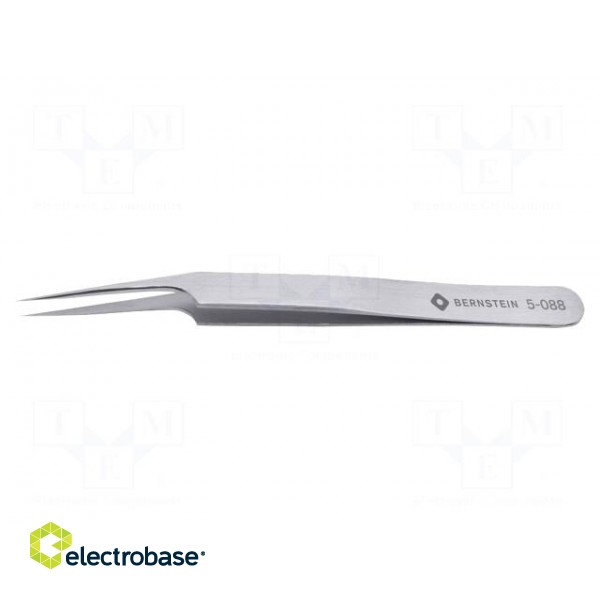 Tweezers | 115mm | Blades: narrowed | Blade tip shape: sharp