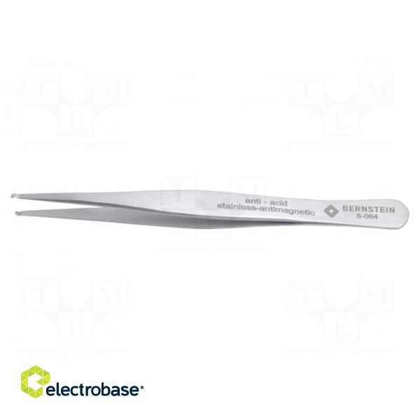 Tweezers | 120mm | Blade tip shape: round | universal