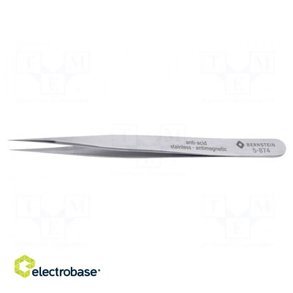 Tweezers | 120mm | Blade tip shape: sharp | universal