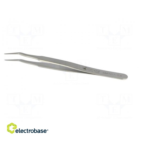 Tweezers | 120mm | Blades: curved | SMD image 3