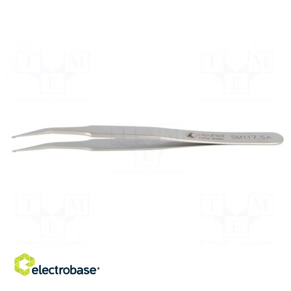 Tweezers | 120mm | Blades: curved | SMD image 3