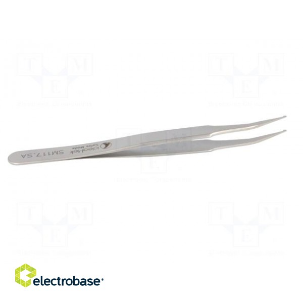 Tweezers | 120mm | Blades: curved | SMD фото 7