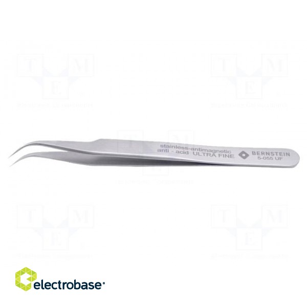 Tweezers | 120mm | Blades: narrowed | Blade tip shape: sharp