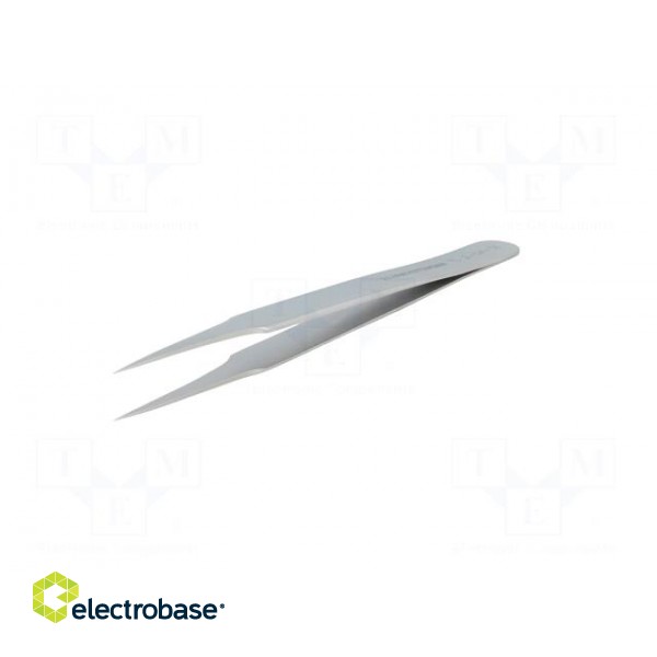 Tweezers | 120mm | Blades: straight,narrowed фото 2