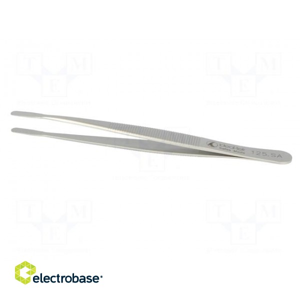 Tweezers | 120mm | Blade tip shape: flat image 3