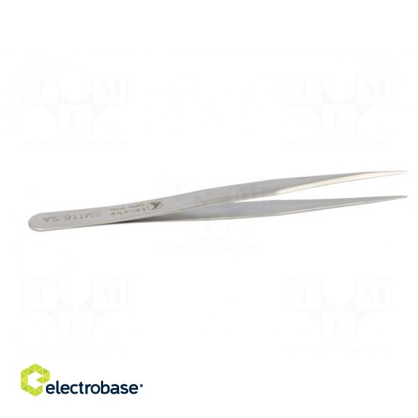 Tweezers | 120mm | Blades: straight | SMD image 7