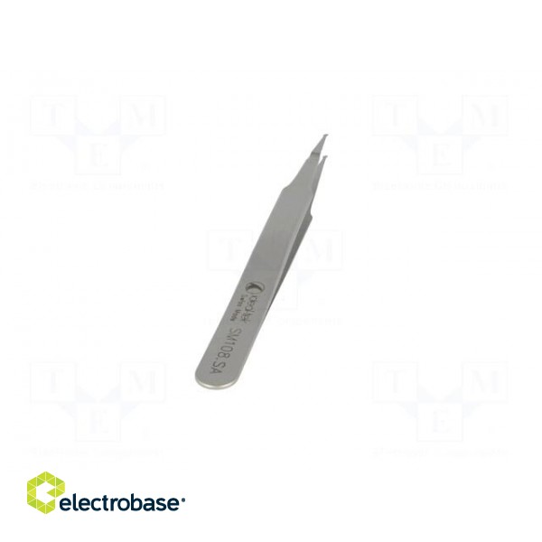 Tweezers | 120mm | Blades: straight | SMD image 5