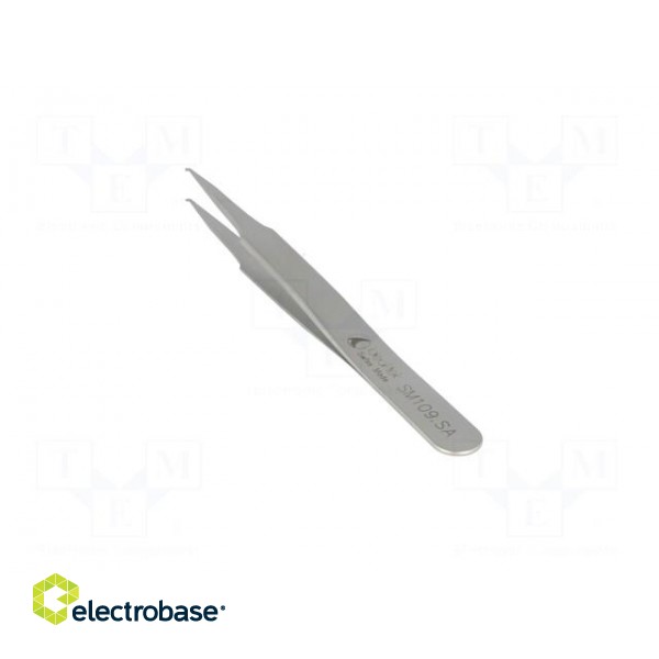 Tweezers | 120mm | Blades: straight | SMD фото 4