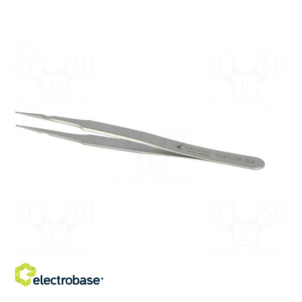 Tweezers | 120mm | Blades: straight | SMD image 3