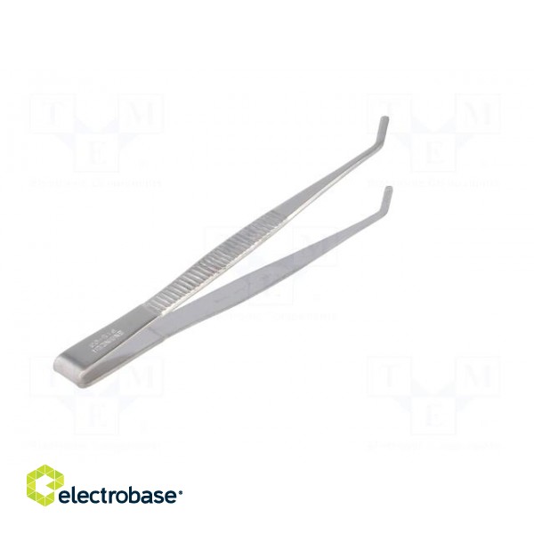 Tweezers | Tweezers len: 125mm | Blades: curved | Tipwidth: 2.3mm image 6
