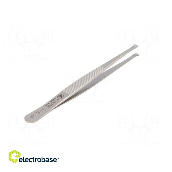 Tweezers | Blades: straight | Blade tip shape: round | non-magnetic image 6