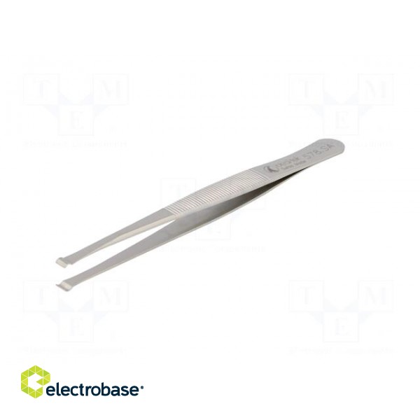 Tweezers | Blades: straight | Blade tip shape: round | non-magnetic image 2