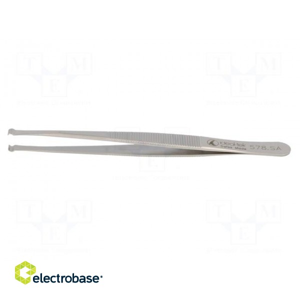 Tweezers | Blades: straight | Blade tip shape: round | non-magnetic image 3