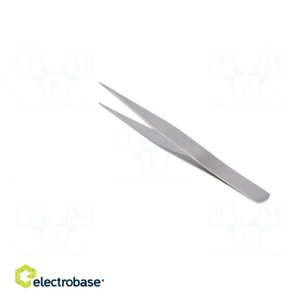 Tweezers | Tweezers len: 125mm | Blades: straight,narrowed image 4
