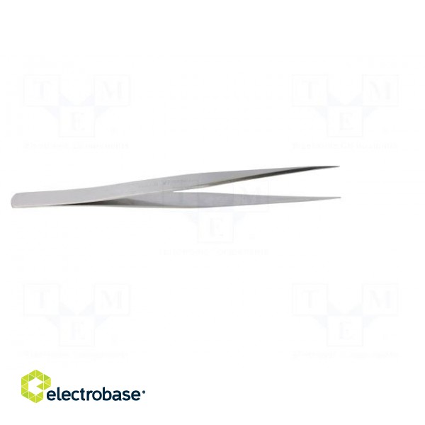 Tweezers | Tweezers len: 125mm | Blades: straight,narrowed image 7