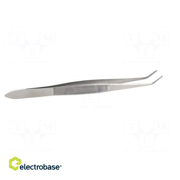 Tweezers | 130mm | Blades: curved | universal image 7