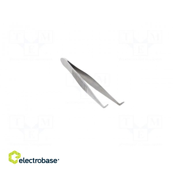 Tweezers | 130mm | Blades: curved | universal image 9
