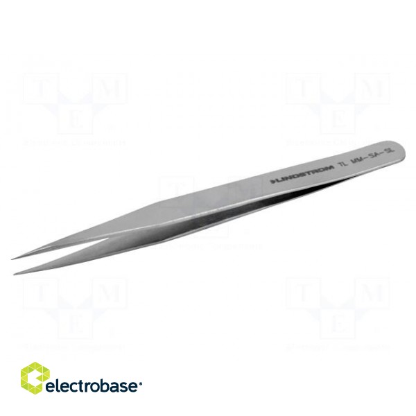 Tweezers | 130mm | Blade tip shape: sharp | non-magnetic