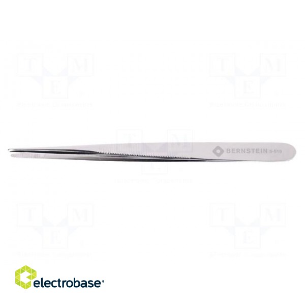 Tweezers | 140mm | Blade tip shape: rounded | universal