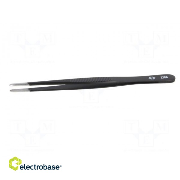Tweezers | Tweezers len: 145mm | Blades: straight,elongated фото 3