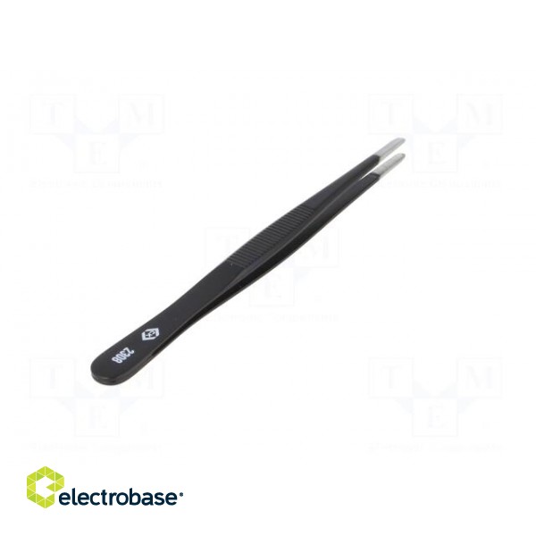 Tweezers | Tweezers len: 145mm | Blades: straight,elongated image 6